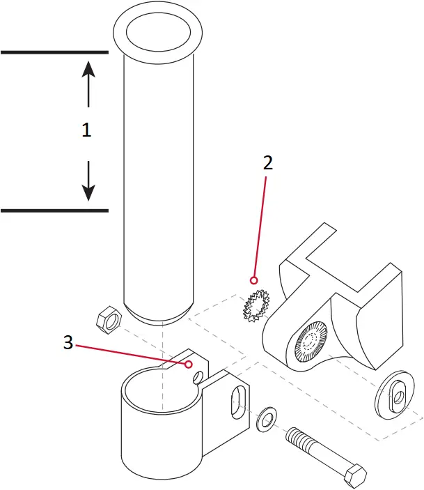 CANNON LAKE-TROLL - ATTACHING THE ROD HOLDER