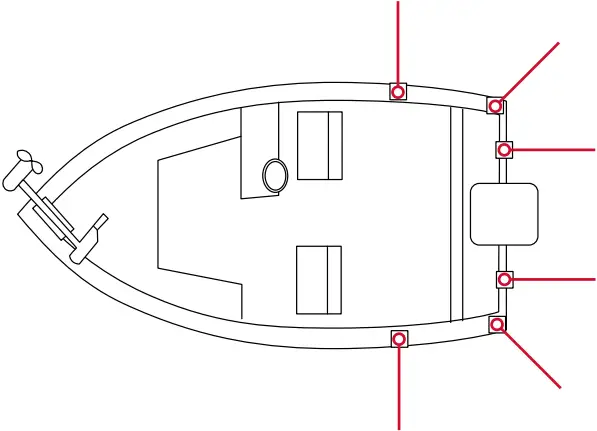 CANNON LAKE-TROLL - DOWNRIGGER MOUNTING 1