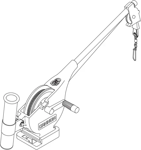 CANNON LAKE-TROLL Durable Downrigger