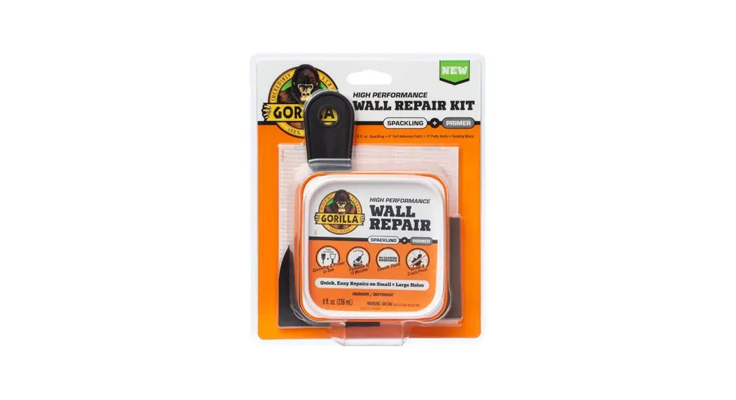 Gorilla 103959 Wall Repair Spackling Kit Instruction Manual
