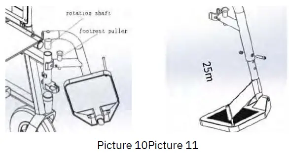 ComfyGO X-1 Lightweight Manual Wheelchairs fig-6