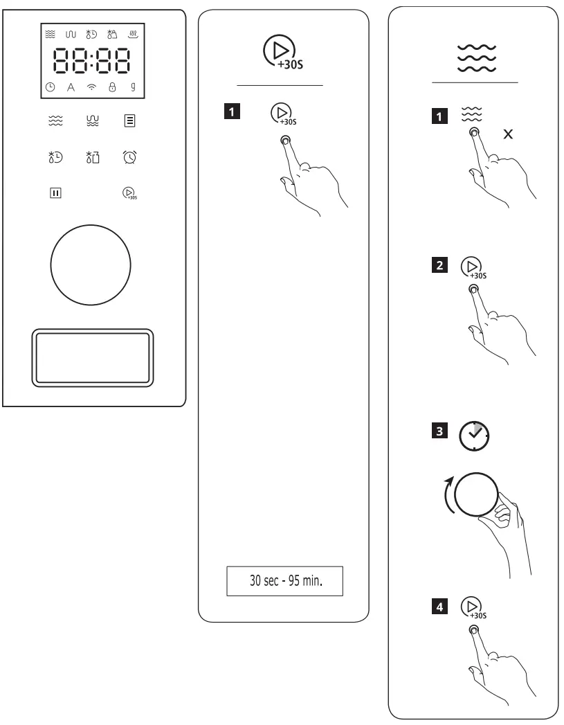 IKEA 905.570.61 MÅGEBO Forced Air Oven with Combined Steam - Figure 2