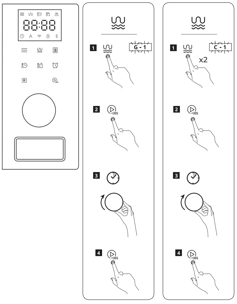 IKEA 905.570.61 MÅGEBO Forced Air Oven with Combined Steam - Figure 3