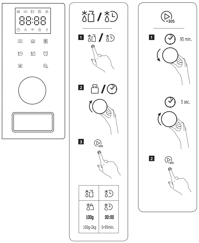 IKEA 905.570.61 MÅGEBO Forced Air Oven with Combined Steam - Figure 4