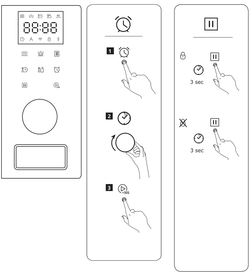 IKEA 905.570.61 MÅGEBO Forced Air Oven with Combined Steam - Figure 5