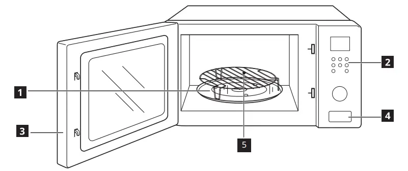 IKEA 905.570.61 MÅGEBO Forced Air Oven with Combined Steam - description