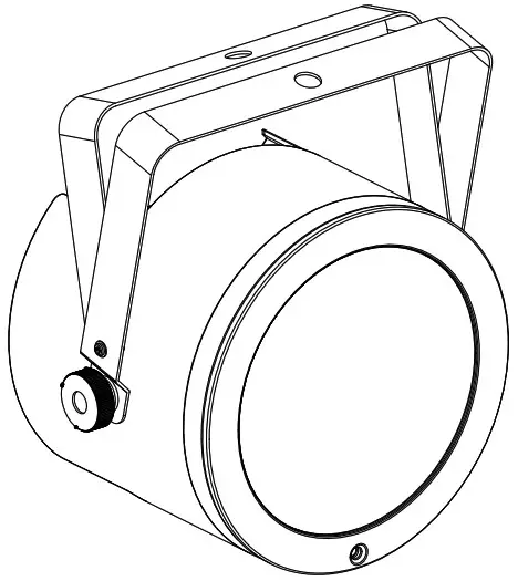 CHAUVET DJ COREpar Q60 ILS RGBA COB LED D Fi USB Par Wash Light - cover