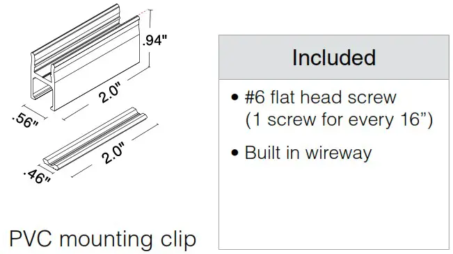 Q TRAN INSTALL FXT FLEXIBLE WALA Flexible Square LED Fixture - COMPONENTS & HARDWARE 3