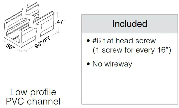Q TRAN INSTALL FXT FLEXIBLE WALA Flexible Square LED Fixture - COMPONENTS & HARDWARE 7