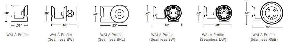 Q TRAN INSTALL FXT FLEXIBLE WALA Flexible Square LED Fixture - METHODS OF INSTALLATION 2