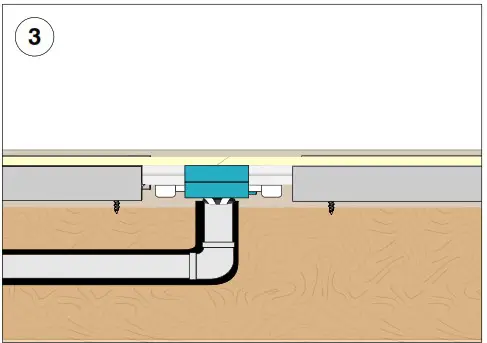Q TRAN INSTALL FXT FLEXIBLE WALA Flexible Square LED Fixture - SURFACE MOUNTING METHOD 12