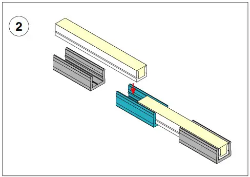 Q TRAN INSTALL FXT FLEXIBLE WALA Flexible Square LED Fixture - SURFACE MOUNTING METHOD 14