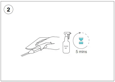 Q TRAN INSTALL FXT FLEXIBLE WALA Flexible Square LED Fixture - SURFACE MOUNTING METHOD 2