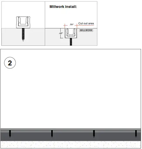 Q TRAN INSTALL FXT FLEXIBLE WALA Flexible Square LED Fixture - SURFACE MOUNTING METHOD 20
