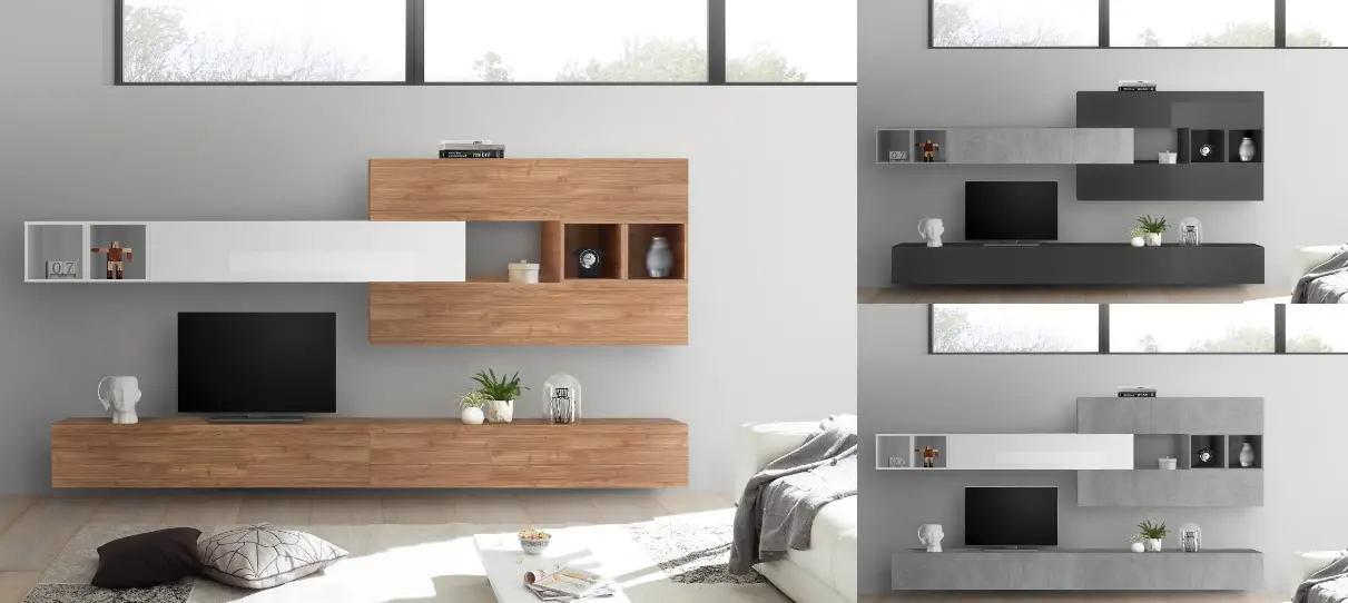 Lc Mobili City Wohnwand Instruction Manual