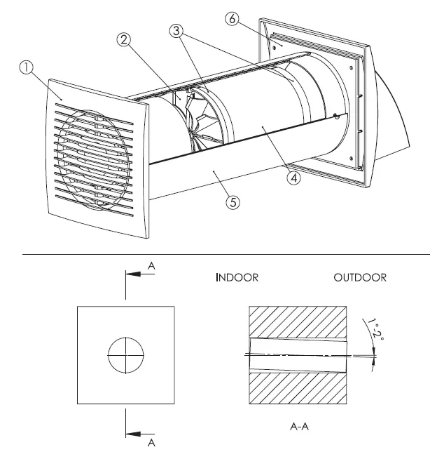 EUROPLAST-EER100 eextra-Series-EER-Wall-Mounted-Heat-Recovery-Units-01