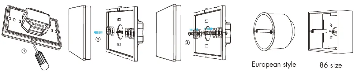 Skydance-T15-IT)-Wall-Mounted -Touch-Panel-FIG-3