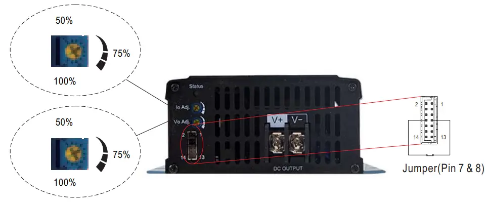 MEAN WELL NPP-450 Series 450W High Reliable Ultra Wide Output Range Battery Charger and Power Supply - function 2