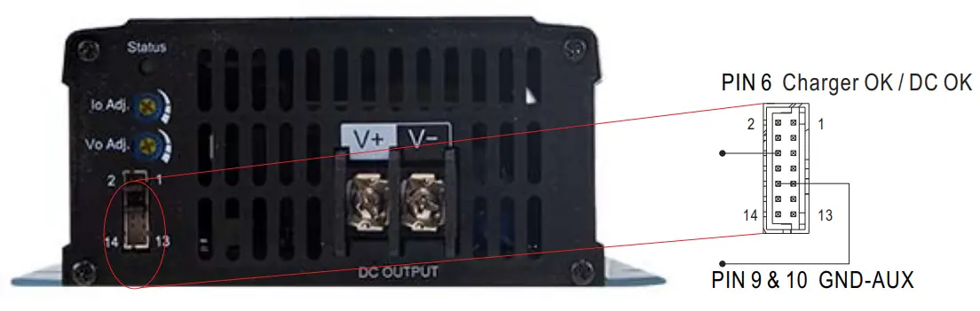 MEAN WELL NPP-450 Series 450W High Reliable Ultra Wide Output Range Battery Charger and Power Supply - function 3