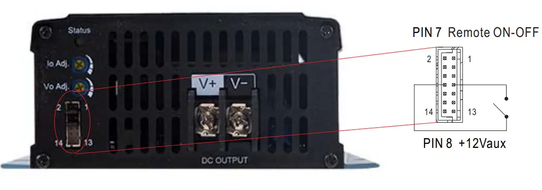 MEAN WELL NPP-450 Series 450W High Reliable Ultra Wide Output Range Battery Charger and Power Supply - function 4