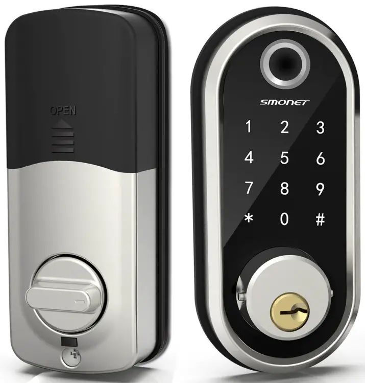 SMONET Y1 Electronic Keypad Deadbolt Lock 