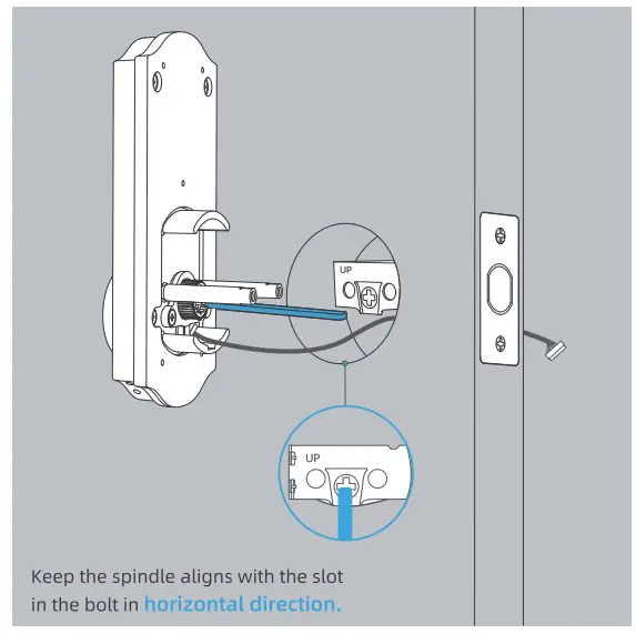 Install the touchscreen