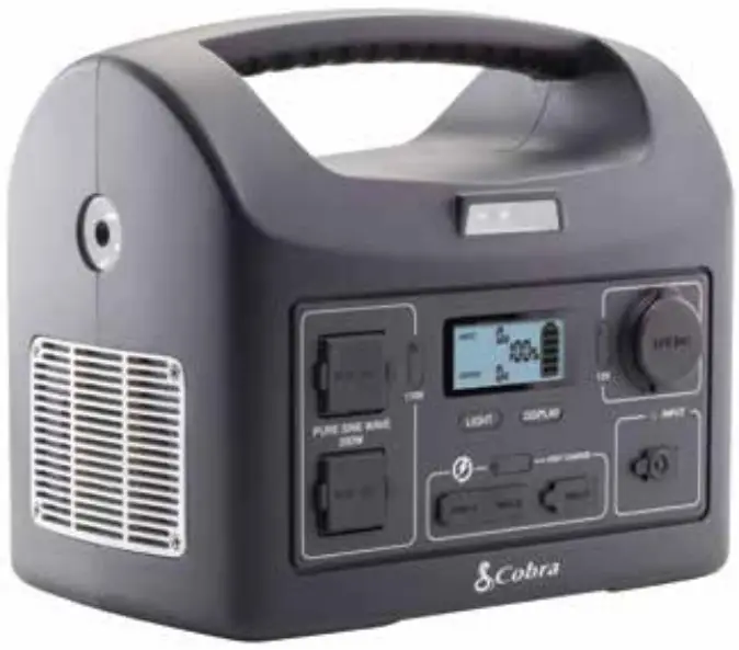 Cobra 200W Portable Power Station - Portable Power