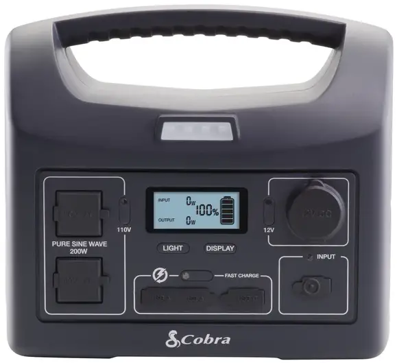 Cobra 200W Portable Power Station