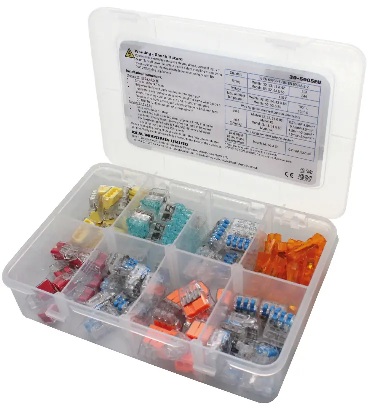 IDEAL-30,-80,-90-Series-Push-In-and-Lever-Wire-Connector-Kit-product