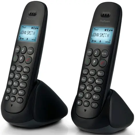 Profoon PDX600 Antraciet Dect Telephone