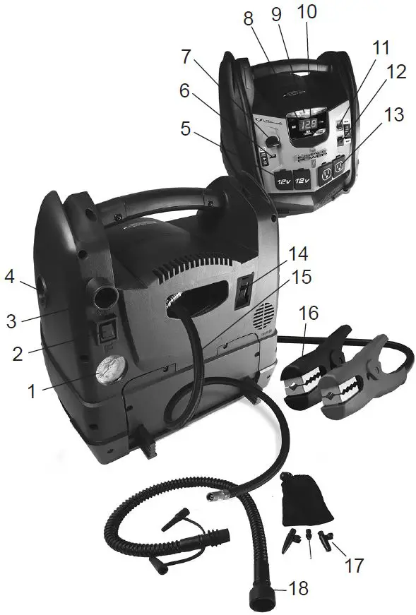 Schumacher-SJ1332-Jump-Starter-and-DC-Power-Source-OWNERS MANUAL-1