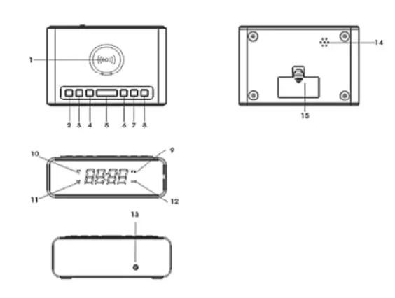 Denver-ECQ-106-Alarm-clock with-Wireless-01