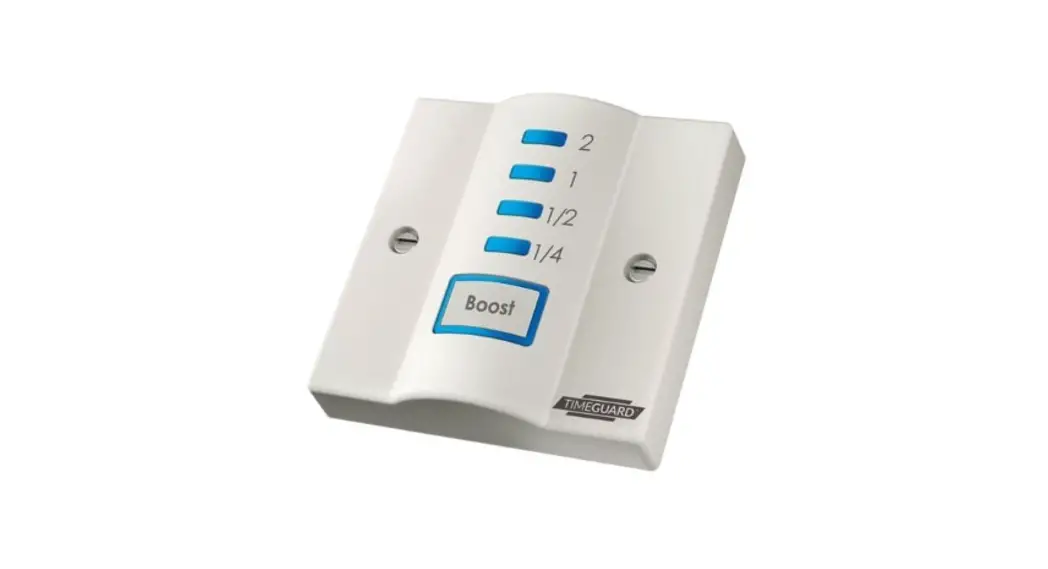 Timeguard Boostmaster Tgbt4 2 Hour Electronic Boost Timer Instruction Manual