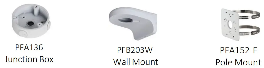 dahua DH-IPC HDBW1235EN W 0280B S2 Entry Series Network Camera - Accessories