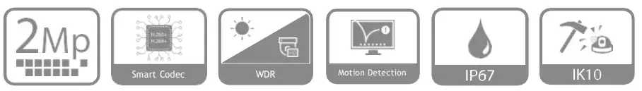 dahua DH-IPC HDBW1235EN W 0280B S2 Entry Series Network Camera - easy for installation