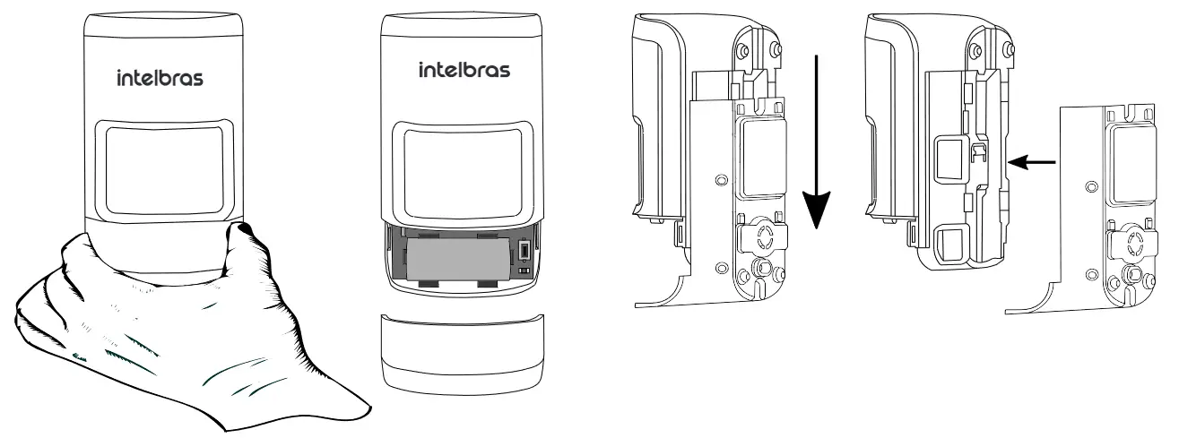 Intelbras IVP 8000 Pet Passive Infrared Sensor - Fig 10