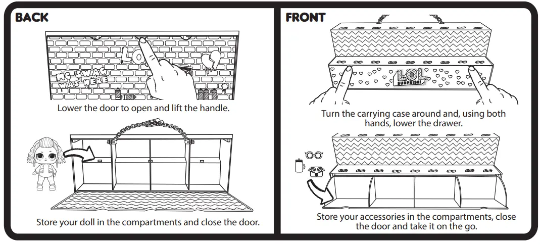 L O L Surprise 576297C3 Mini Shops Playset - STORAGE