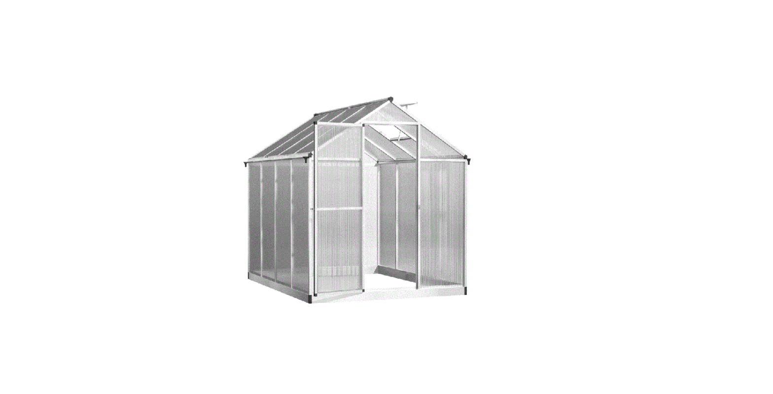 Outsunny 845-243v01 Clear Polycarbonate Greenhouse Installation Guide