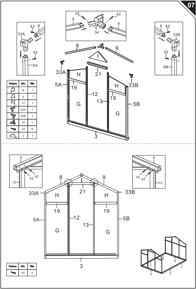 Outsunny-845-243V01-Clear-Polycarbonate-Greenhouse-FIG-17