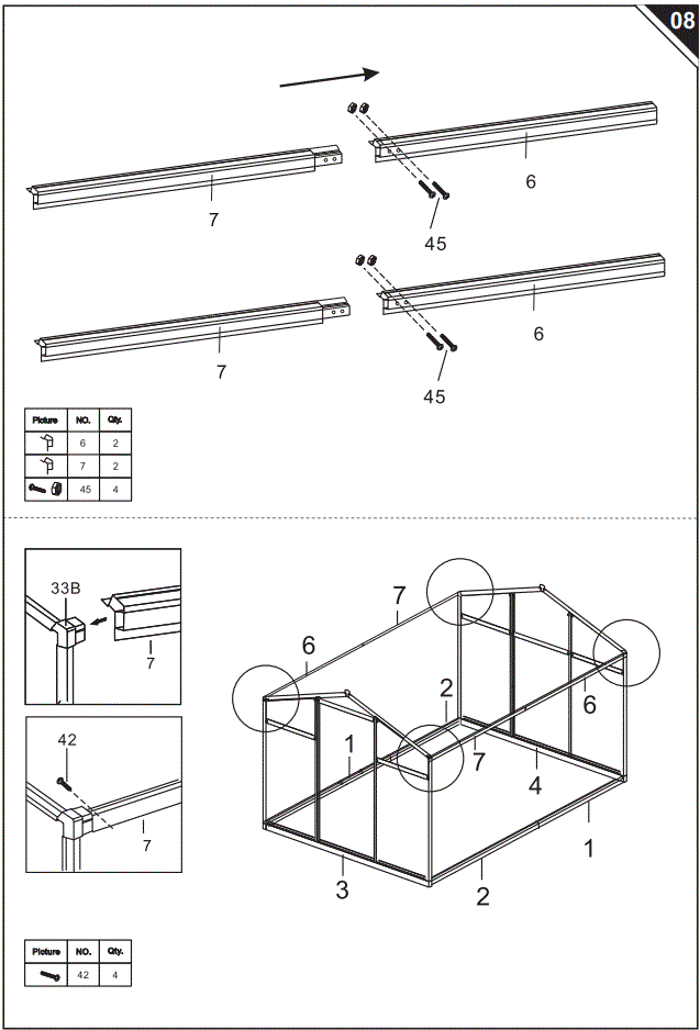 Outsunny-845-243V01-Clear-Polycarbonate-Greenhouse-FIG-18