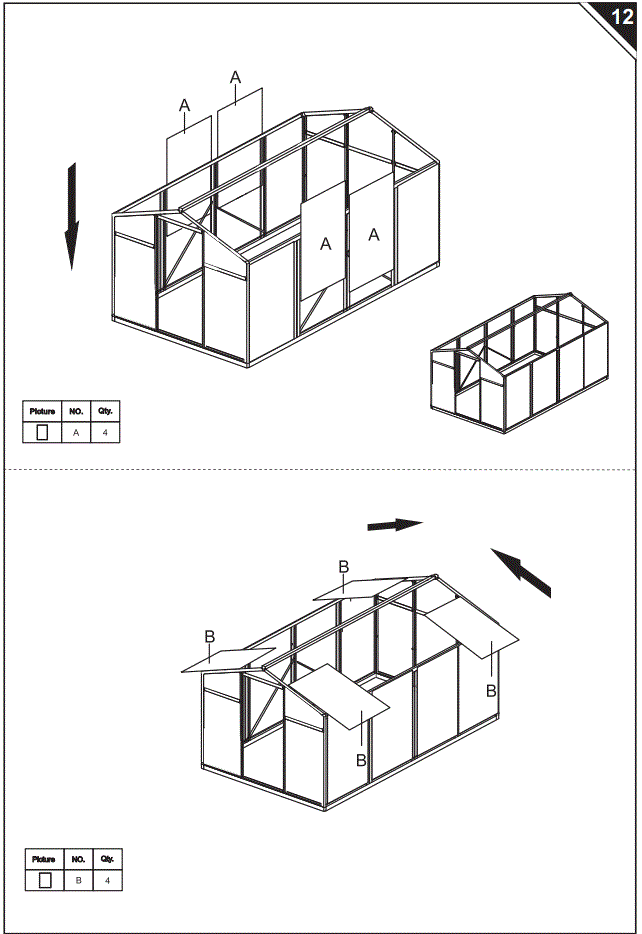 Outsunny-845-243V01-Clear-Polycarbonate-Greenhouse-FIG-22