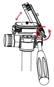 ZIKZOK B0C391MZZS 75 Inch Camera Tripod - Column3
