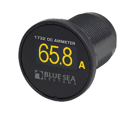 BLUE-SEA-SYSTEMS-PN-1732-Mini-OLED-DC-Ammeter-product-image