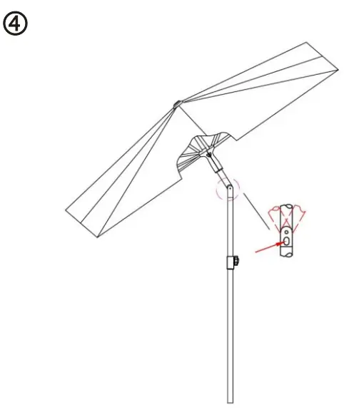 LECO Balcony Parasol - List 3