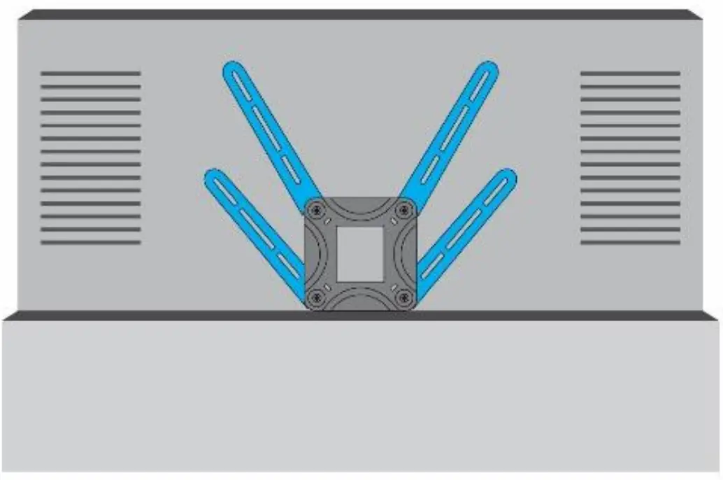 Back screen Connection Positioning Options