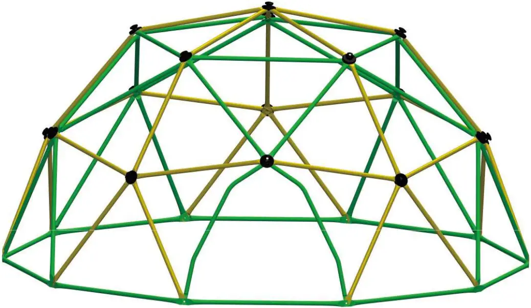 THE HOME DEPOT MSXY292401AAF 12 ft. Multi-Colored Outdoor Dome Climber Jungle Gym Geometric Playground Kids