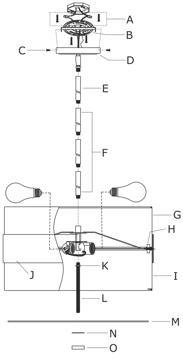 CRYSTORAMA 295 DB Grayson Three Light Chandelier - fig3