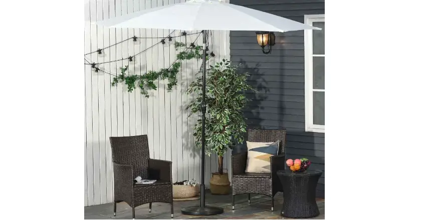 Outsunny 84d-045 Cantilever Parasol Base Instruction Manual