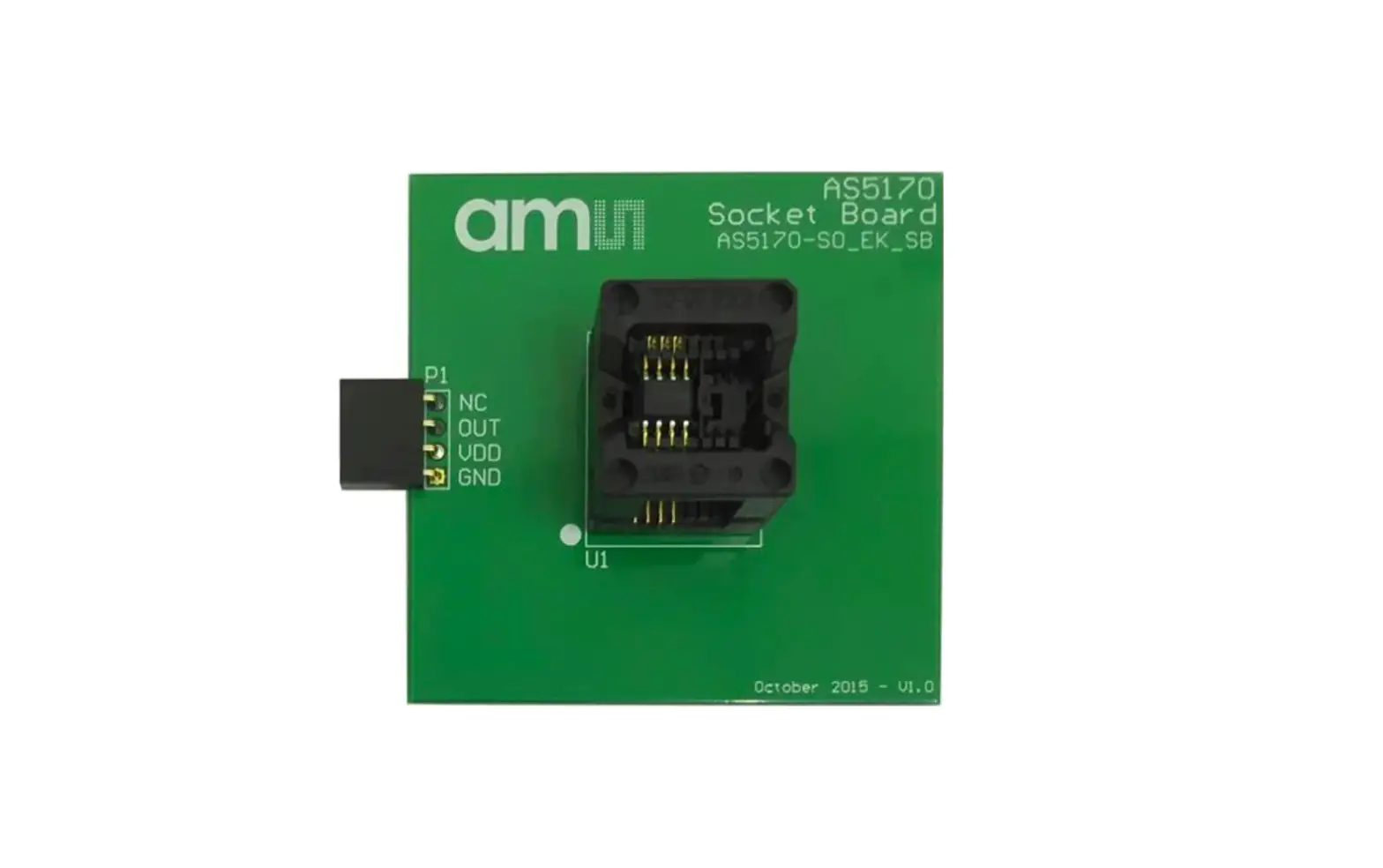 Ams As5170 Socket Board User Manual