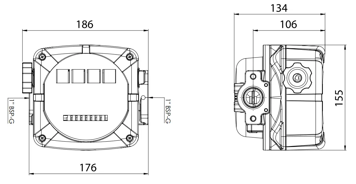 Meter Dimensions